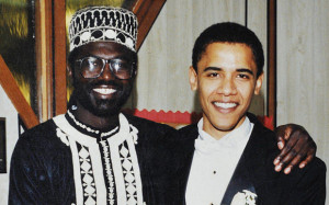 A young Barack Obama, right, with his half brother, Abongo Photo: telegraph.co.uk